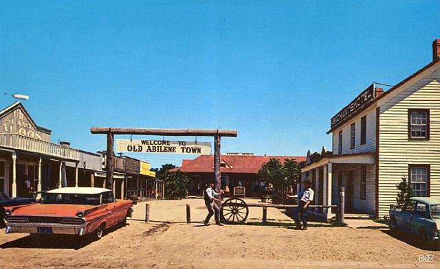 14a Old Abilene Town KS (ppc 1960s)