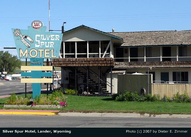 X04a Silver Spur Motel, Lander WY