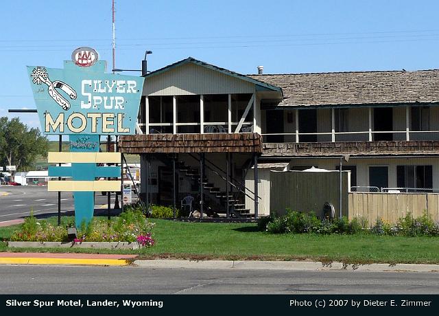 X04a Silver Spur Motel, Lander WY